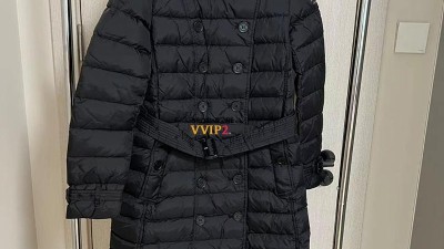 버버리 BURBERRY 달머튼 퍼 없는 후드 다운 롱 코트 8038749 SIZE XS S M L 검수사진 ☆☆☆☆☆ #vvip공장