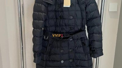 버버리 BURBERRY 달머튼 퍼 없는 후드 다운 롱 코트 SIZE XS S M L 검수사진 ☆☆☆☆☆ #vvip공장