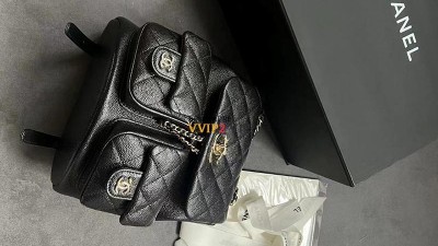 샤넬 CHANEL 23P 듀마 투포켓 백팩 미듐 21*22*12cm AS3860 검수사진 ☆☆☆☆☆ #지존샵