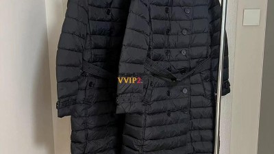 버버리 BURBERRY 달머튼 퍼 없는 후드 다운 롱 코트 8038749 SIZE XS S M L 검수사진 ☆☆☆☆☆ #vvip공장