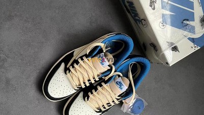 나이키 NIKE 조던1 X 트레비스 스캇 X 프라그먼트 로우 OG SP 밀리터리 블루 DM7866-140 검수사진 ☆☆☆☆☆ #폭스샵