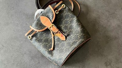 셀린느 CELINE 트리오페 캔버스 폴코 백팩 미니 197662CAS.04LU 검수사진 ☆☆☆☆☆ #vvip공장