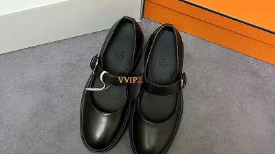 에르메스 HERMES 혹스톤 메리제인 옥스포드 슈즈 검수사진 ☆☆☆☆☆