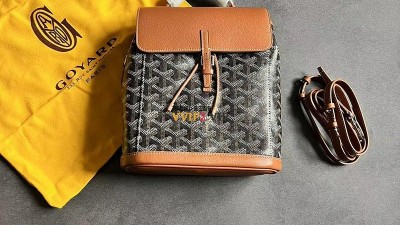고야드 GOYARD 알핀 알팡 백팩 블랙탄 MM 미니 SIZE 19*10*22cm 검수사진 ☆☆☆☆☆ #vvip공장