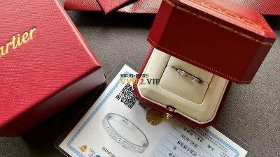 까르띠에 Cartier 러브링 반지 링 53 화이트 골드 파베 다이아몬드 검수사진 ☆☆☆☆☆ #18k다이아몬드비밀공방