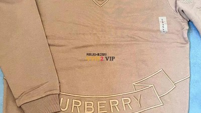 버버리 BURBERRY 23SS 오크 리프크레스트 자수 코튼 스웨트셔츠 80632011 SIZE XS S M L XL 검수사진 ☆☆☆☆☆ #vvip공장