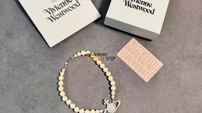 비비안웨스트우드 Vivienne Westwood 진주 초커 목걸이 검수사진 ☆☆☆☆☆ #vvip공장