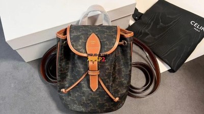 셀린느 CELINE 트리오페 캔버스 폴코 백팩 미니 197662CAS.04LU 검수사진 ☆☆☆☆☆ #vvip공장