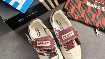 아디다스 x 웨일스 보너 포니 토널 삼바 IE0586 검수사진 ☆☆☆☆☆