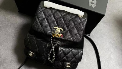 샤넬 CHANEL 23P 듀마 투포켓 백팩 미듐 21*22*12cm AS3860 검수사진 ☆☆☆☆☆ #vvip공장