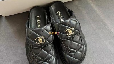 샤넬 CHANEL 24c CC로고 턴락 퀼팅 뮬 클로그 G45431 SIZE 35~40 @ 굽 5cm 검수사진 ☆☆☆☆☆ #폭스샵