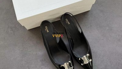 셀린느 CELINE 24C 알마 트리오페 슬링백 로우힐 블랙 356834371C SIZE 35~39 검수사진 ☆☆☆☆☆