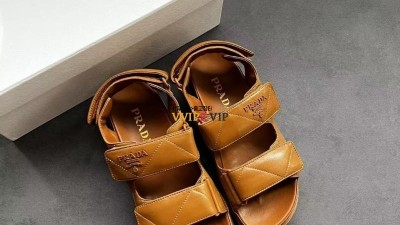 프라다 PRADA 퀼팅 나파 가죽 샌들 1X721M 038 F0002 SIZE 35~40 검수사진 ☆☆☆☆☆