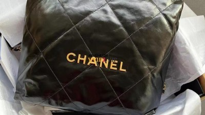 샤넬 CHANEL 22백팩 스몰 블랙 금장 AS3859 검수사진 ☆☆☆☆☆ #지존샵