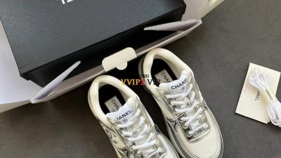 샤넬 CHANEL 스니커즈 CC로고 샤식스 실버 샤넬 운동화 G39792 검수사진 ☆☆☆☆☆ #폭스샵