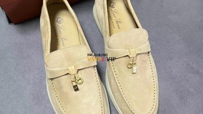 로로피아나 Loro Piana 썸머워크 참스 로퍼 SIZE 35~41 검수사진 ☆☆☆☆☆