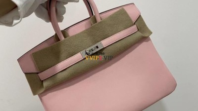에르메스 HERMES 버킨백 25 로즈사쿠라 은장 스위프트 검수사진 ☆☆☆☆☆ #vvip공장
