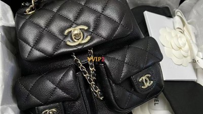 샤넬 CHANEL 듀마 투포켓 백팩 스몰 블랙 AS3787 검수사진 ☆☆☆☆☆ #지존샵