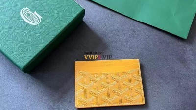 고야드 GOYARD 생쉴피스 카드 홀더 옐로우 검수사진 ☆☆☆☆☆