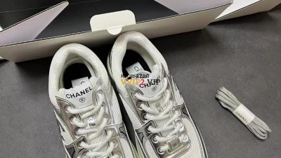 샤넬 CHANEL 스니커즈 CC로고 샤식스 실버 샤넬 운동화 G39792 검수사진 ☆☆☆☆☆ #폭스샵