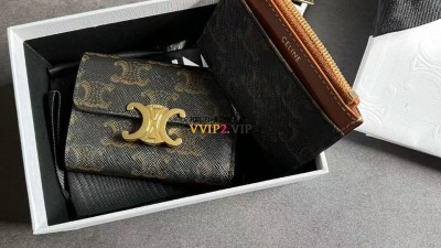 셀린느 CELINE 트리오페 컴팩트 반지갑 SIZE 9.5*7.5*3cm 검수사진 ☆☆☆☆☆ #1미터