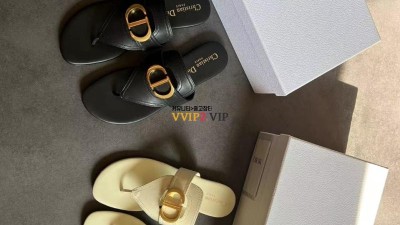 디올 30 MONTAIGNE 플립플랍 뮬 슬리퍼 DIOR FLIPFLOP MULE SLIPPERS SIZE 35~41 검수사진 ☆☆☆☆☆ #해피샵