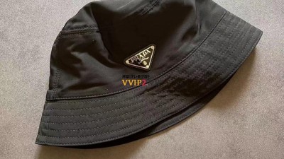 프라다 PRADA 삼각로고 리나일론 버킷햇 블랙 검수사진 ☆☆☆☆☆ #vvip공장