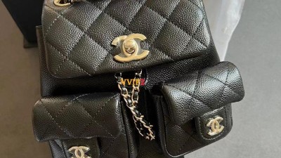 샤넬 CHANEL 듀마 투포켓 백팩 스몰 블랙 AS3787 검수사진 ☆☆☆☆☆ #지존샵