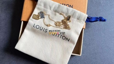 루이비통 LOUIS VUITTON LV 여성목걸이 나노그램 M63141 골드 실버 검수사진 ☆☆☆☆☆ #vvip공장