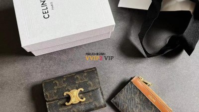 셀린느 CELINE 트리오페 컴팩트 반지갑 SIZE 9.5*7.5*3cm 검수사진 ☆☆☆☆☆ #1미터