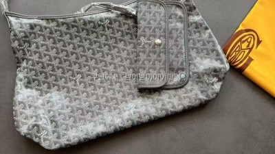 [그레이] 고야드 GOYARD 보헴 호보백 34*31*14cm @ 블랙 , 블랙탄 , 그레이 , 그린 , 옐로우 , 화이트 , 네이비 주문가능 검수사진 #VVIP공장