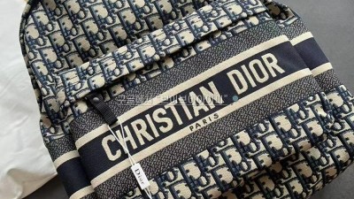 디올 DiorTravel 백팩 블루 Dior Oblique 자카드 M6104STZQ_M928 30x42x15cm 검수사진 #엔젤샵