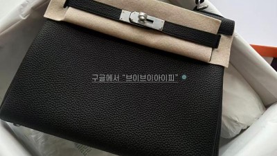 에르메스 켈리 28 블랙 은장 토고 검수사진 #vvip공장