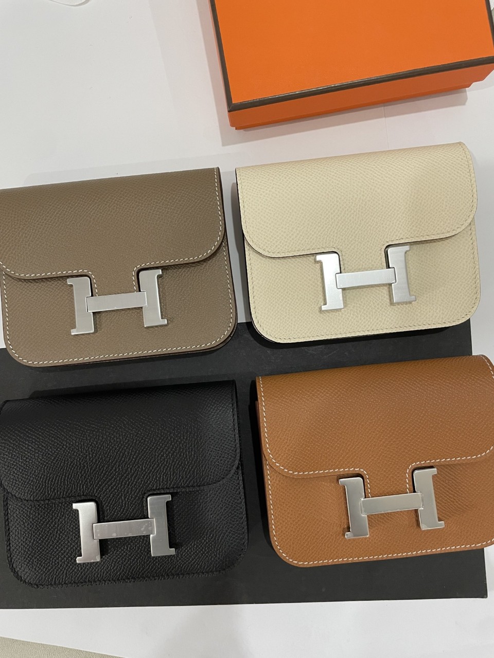 에르메스 HERMES 콘스탄스 슬림 slim 컴팩트 반지갑 벨트백 SIZE 13*10*3cm ☆☆☆☆☆ #VVIP공장