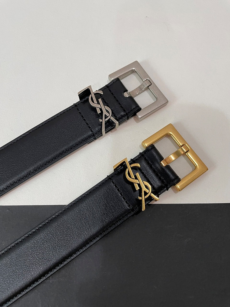 생로랑 SAINT LAURENT YSL 모노그램 카산드라 스퀘어 버클 벨트 SIZE 70 75 80 85 90 @ 너비 금장 2CM/3CM , 은장 3CM ☆☆☆☆☆ #vvip공장