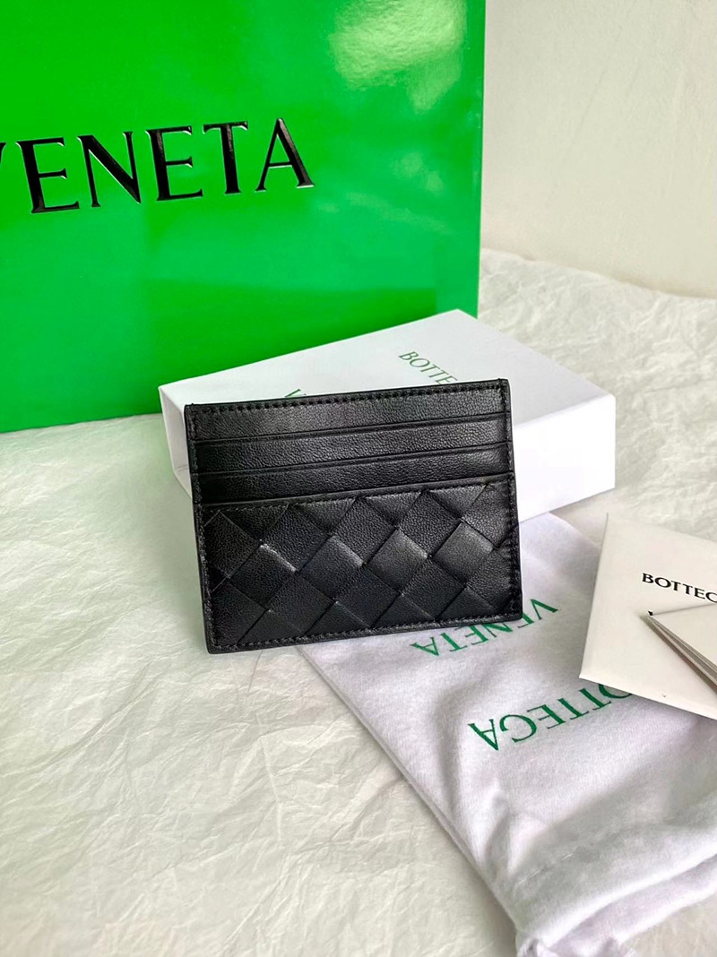 보테가베네타 BOTTEGA VENETA 인트레치아토 더블 포켓 카드홀더 ☆☆☆☆☆