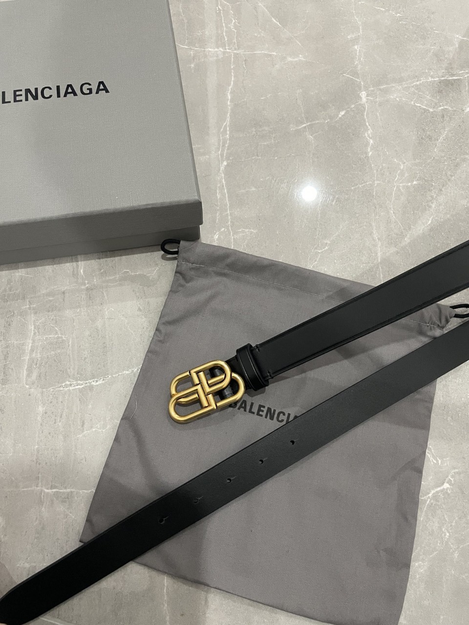 발렌시아가 BALENCIAGA BB 여성용 벨트 블랙 2.5cm SIZE 75 80 85 90 ☆☆☆☆☆ #vvip공장