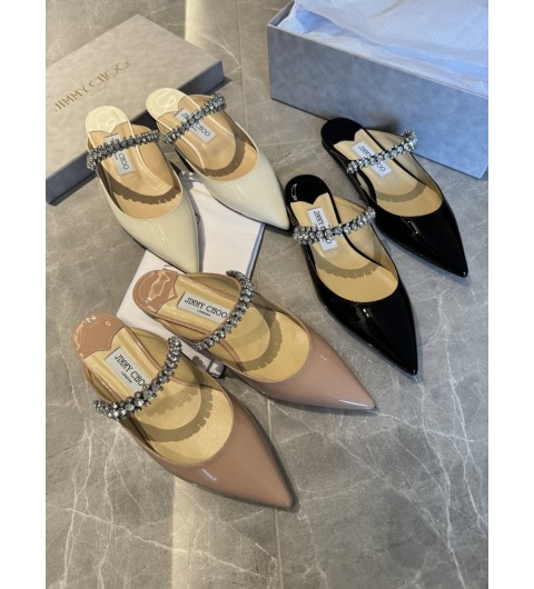 지미추 Jimmy Choo 빙 플랫 뮬 SIZE 35~39 ☆☆☆☆☆
