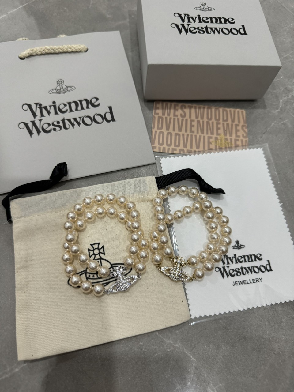 비비안웨스트우드 Vivienne Westwood 그라지엘라 진주 팔찌 6103006 ☆☆☆☆☆ #vvip공장