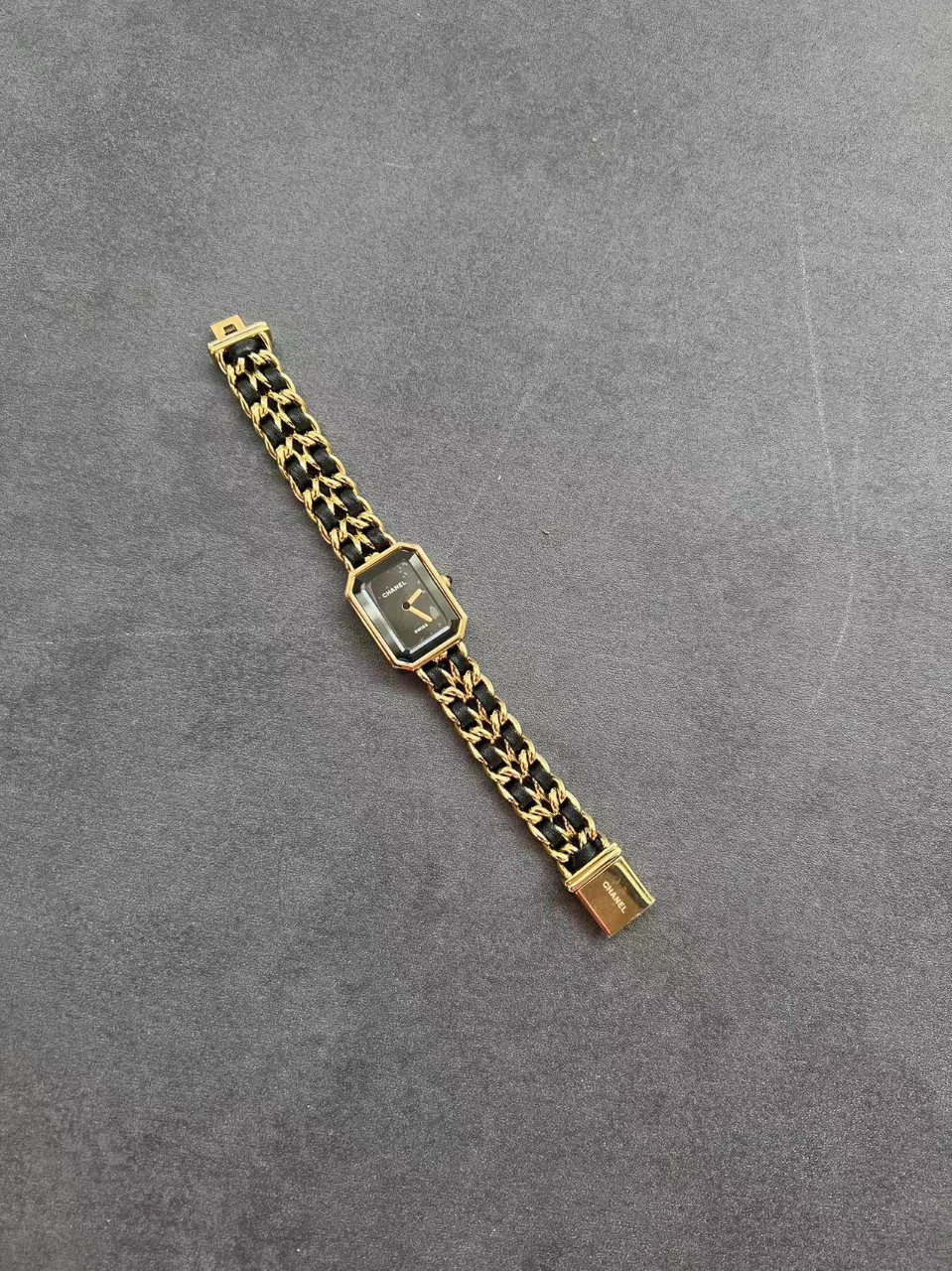 샤넬 CHANEL 프리미에르 락 골드체인 시계 여성시계 M #신공장