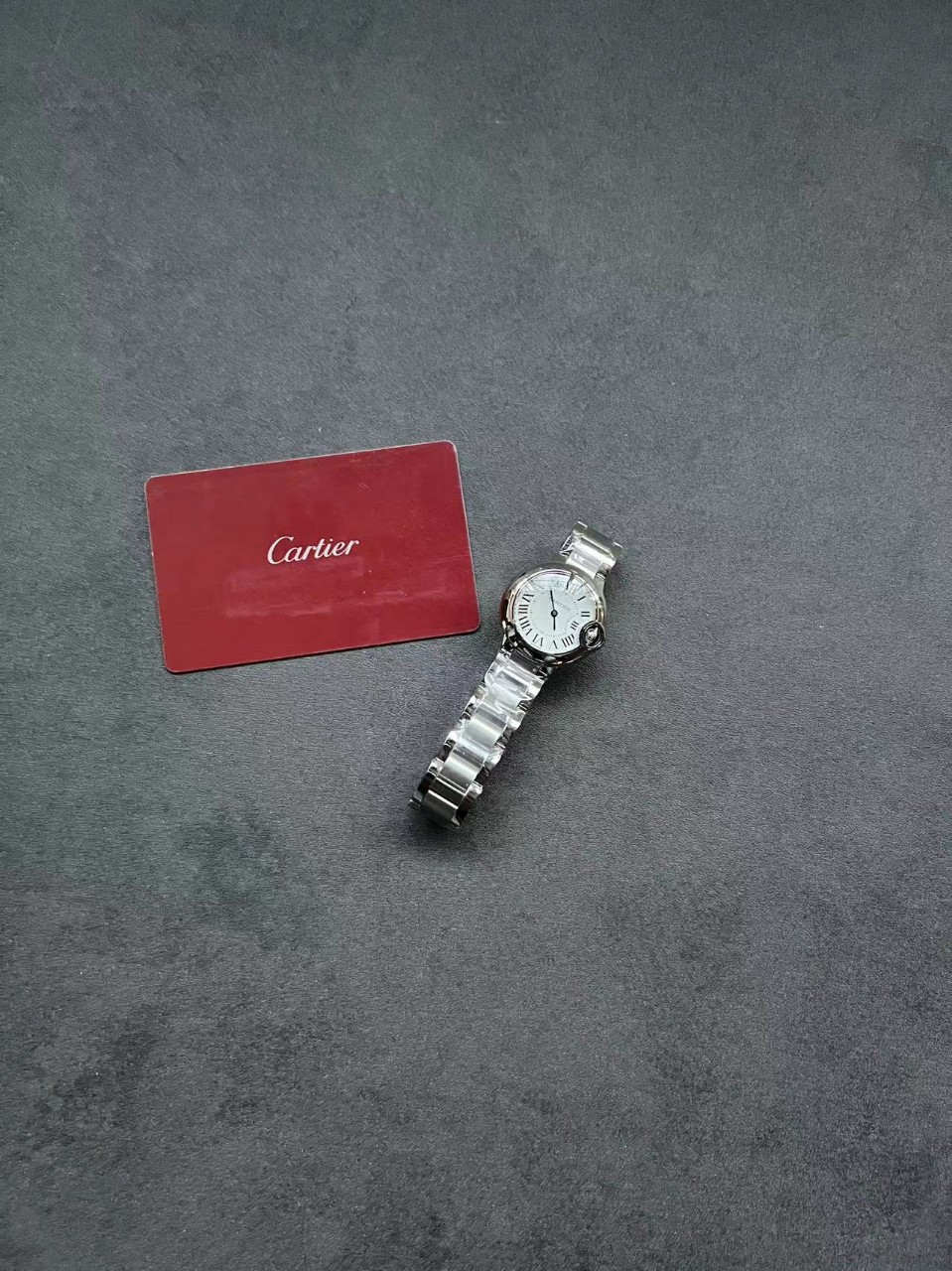 까르띠에 Cartier 발롱 블루 드 까르띠에 워치 W69010Z4 @ 28MM 스위스 쿼츠 무브먼트 #신공장
