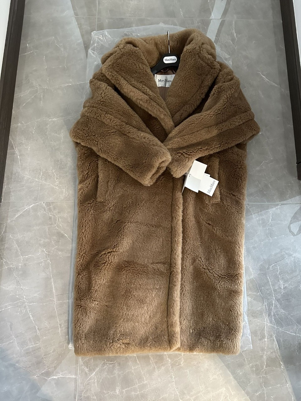 막스마라 MaxMara 테디베어 카멜/화이트 코트 Teddy 101606296 #vvip공장