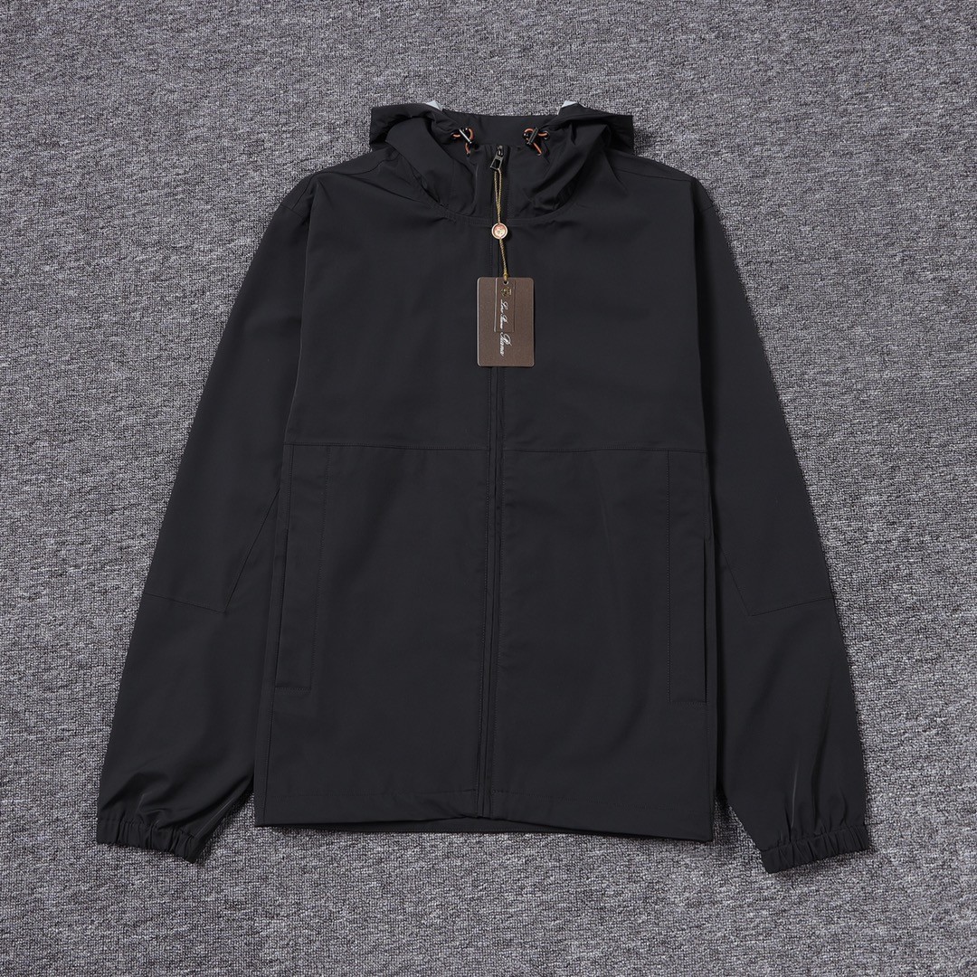 로로피아나 MEDWAY Shell 후드 집업 재킷 S M L XL XXL