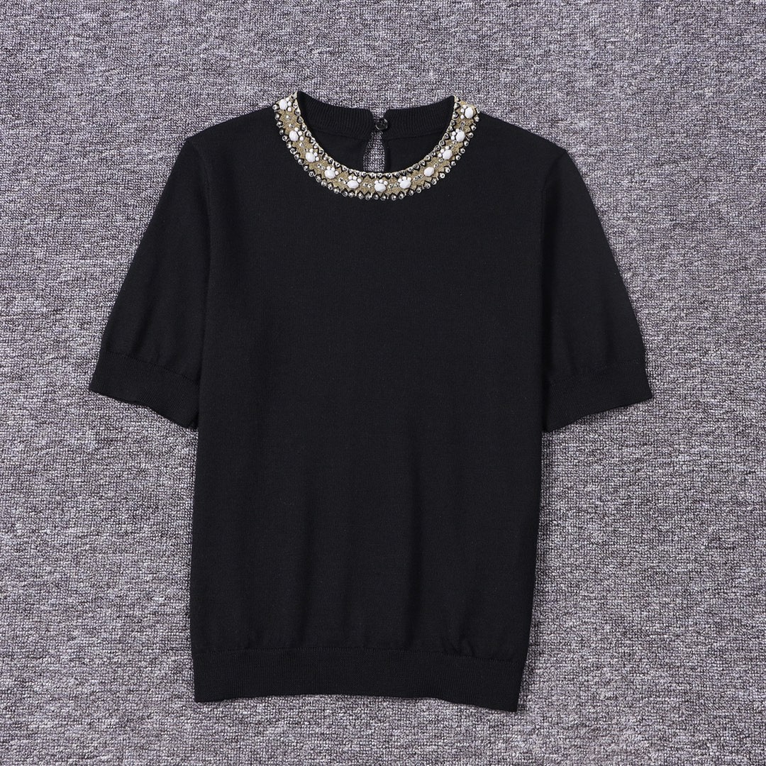 발렌티노 Valentino 자수 울 스웨터 KC63I96A0NO S M L