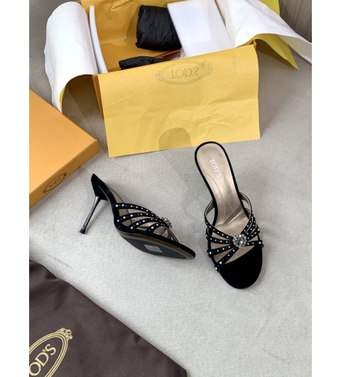 토즈 TODS 스틸레토 사파이어 샌들힐 35~39 굽 8.5cm