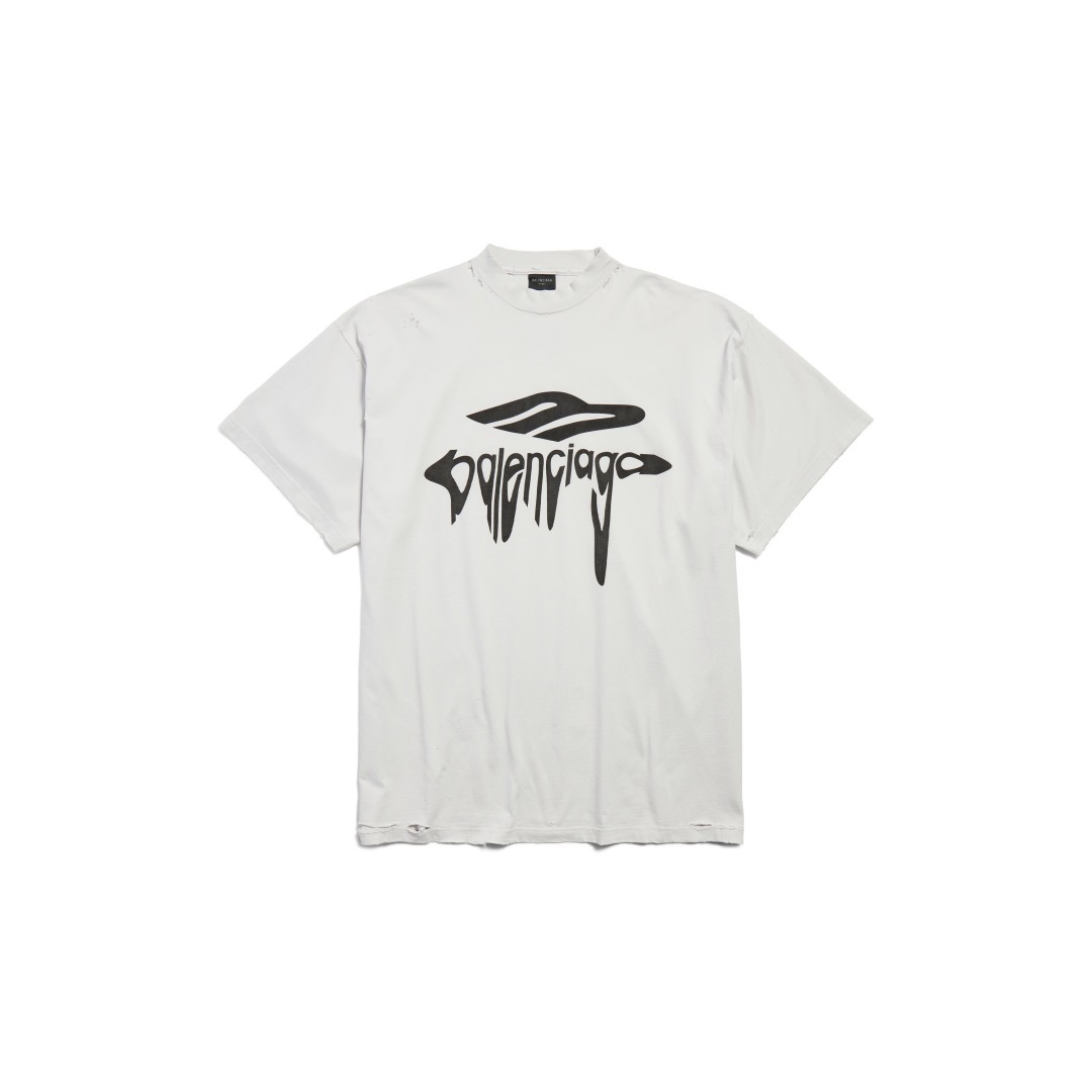 25SS 발렌시아가 반팔 티셔츠 787349TRVS89081 DOM XS S M L #터비에빵