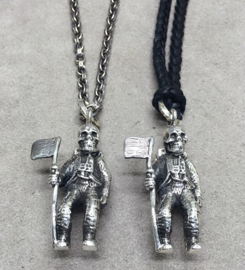 크롬하츠 Chrome Hearts 925실버 펜던트 레터링 목걸이