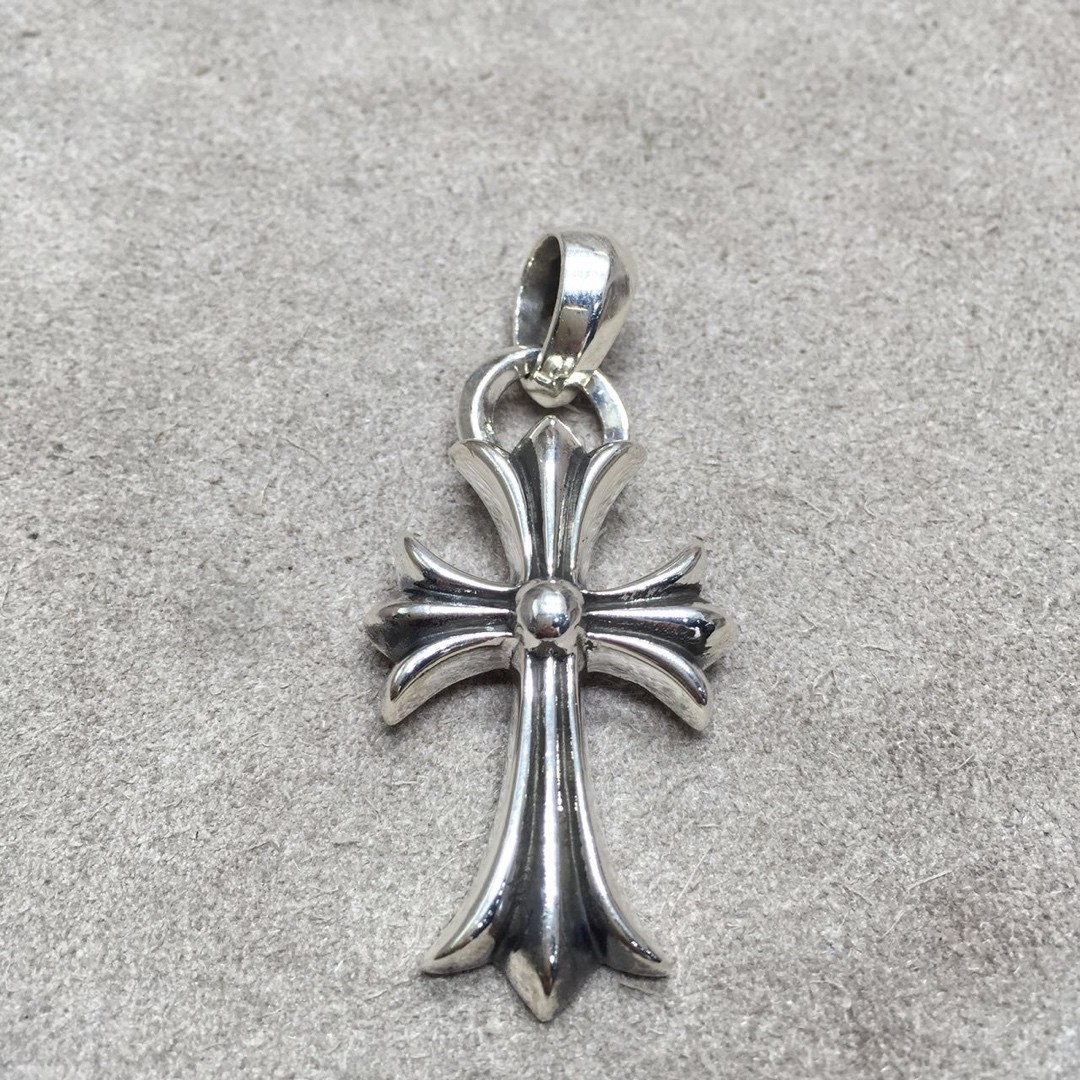크롬하츠 Chrome Hearts 925실버 펜던트 레터링 목걸이