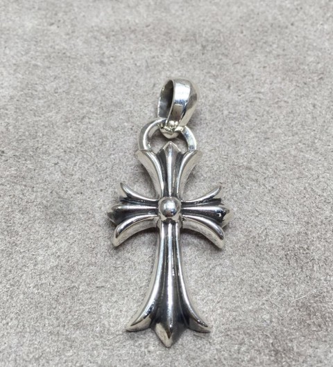 크롬하츠 Chrome Hearts 925실버 펜던트 레터링 목걸이