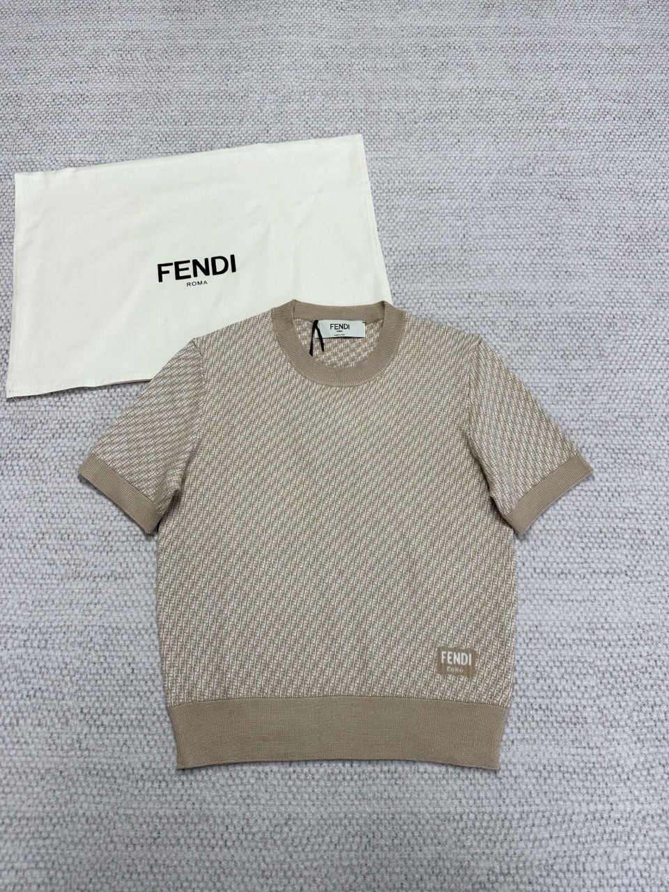 펜디 FENDI 니트 티셔츠 FZXD09ATPY 38 40 42 #타지아